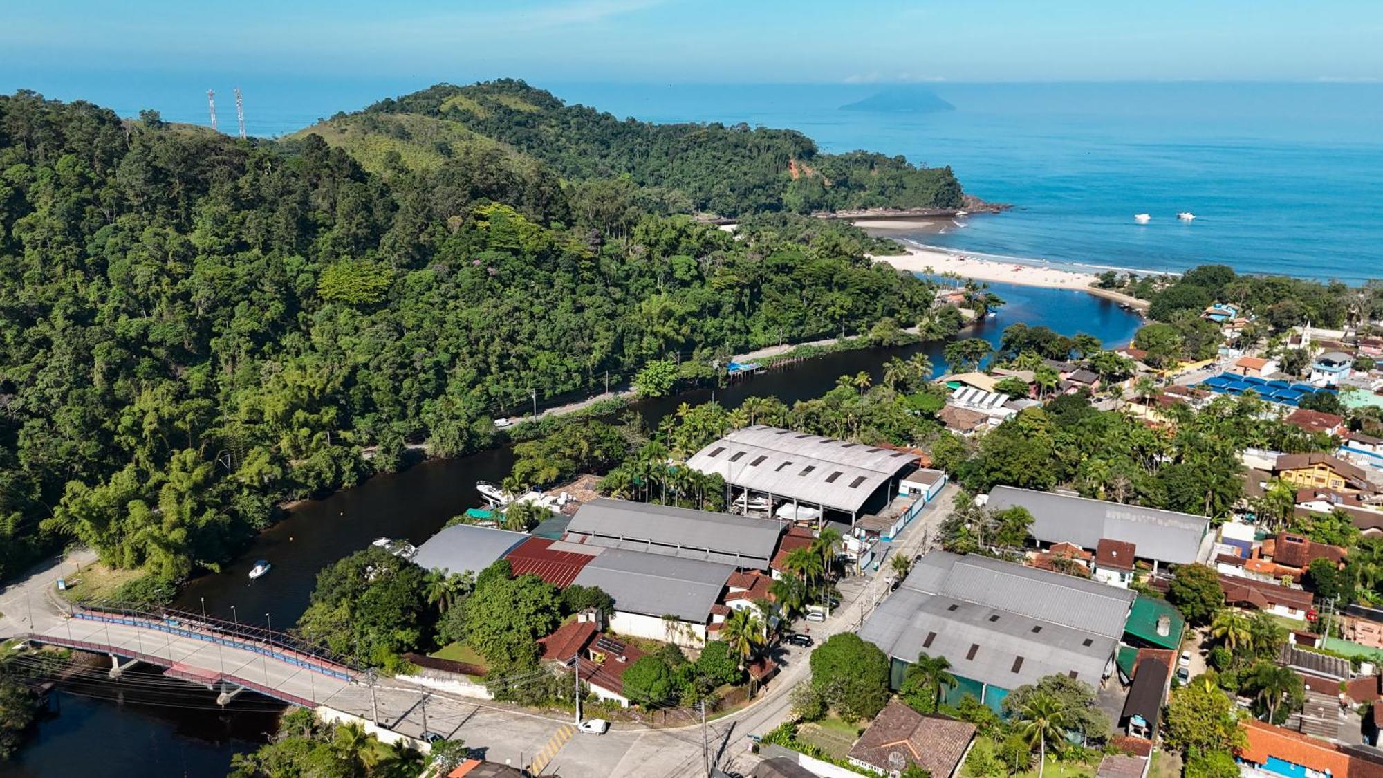 Casa Una A Beira Rio - Barra Do Una - 450M Da Praia Villa Sao Sebastiao  Eksteriør billede